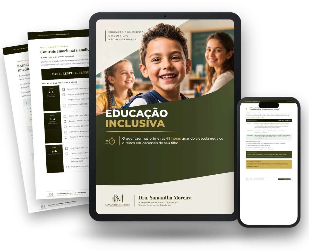 E-book Educação Inclusiva no tablet e no celular, com checklist impresso